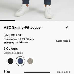 Lulu ABC Jogger Skinny